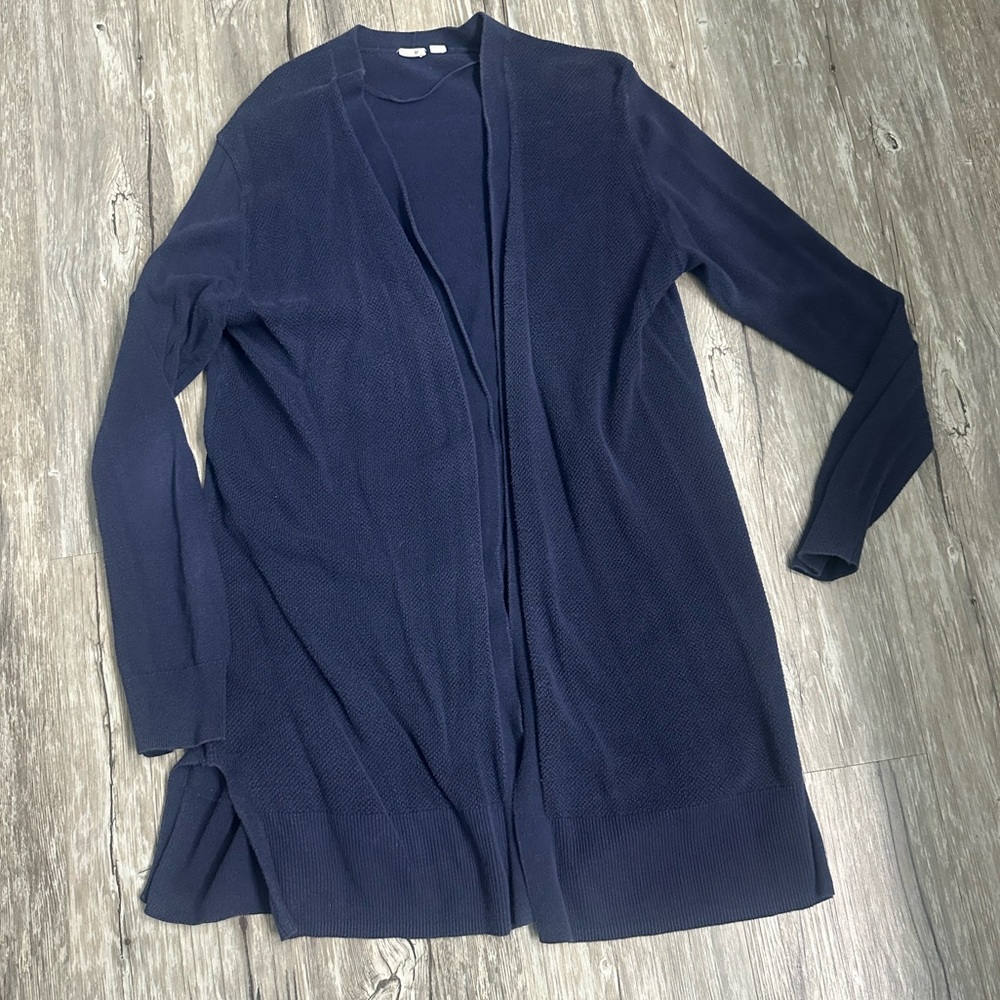 Gap Longline Open Front Cardigan size Large